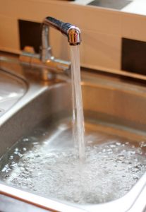 high-pressure water flowing from a faucet Tucson, AZ